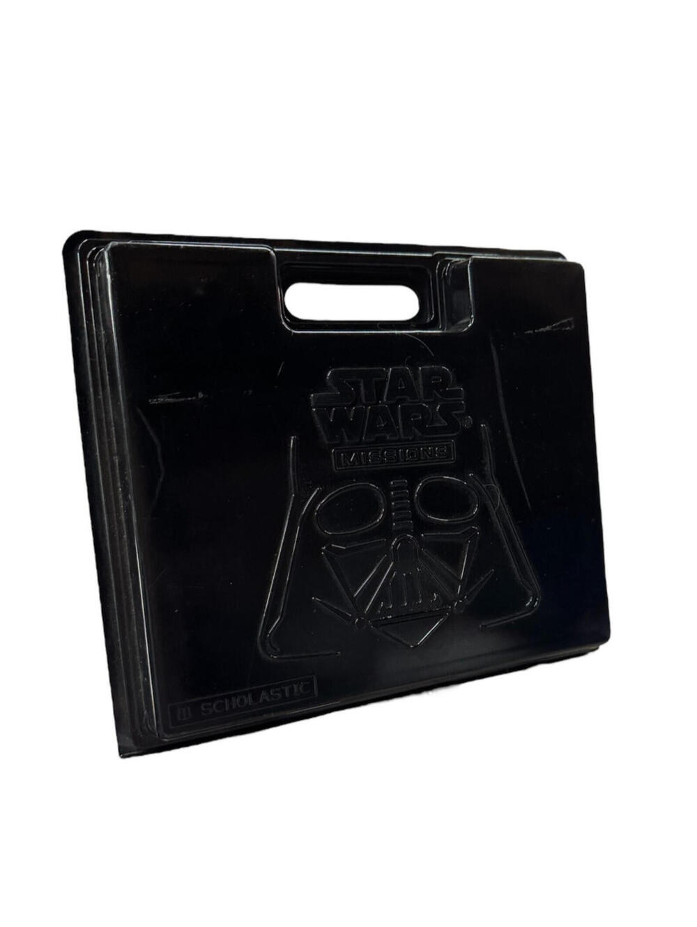 (RA) 1997 Scholastic Star Wars Missions Game Set with Case Books Score Pad Lot